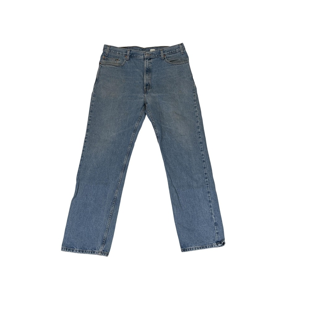 Levis 505 Jeans‎ Mens 40x32 Blue Regular Fit Straight Leg Denim Classic Pants